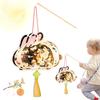 Портативные китайские бумажные фонарики Китайский традиционный ручной фонарь Праздничный декор Искусственный фонарь Светодиодный ручной Праздничная бумага
