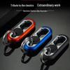 New Arrival: Men's Alloy Car Keychain with Stainless Steel Pendant - Creative Design