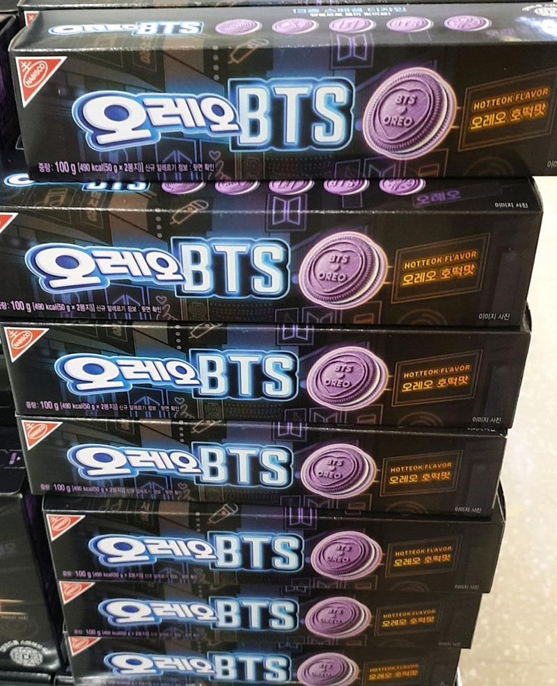 Oreo x BTS Лимитированная серия Вкус Хотток 100 г