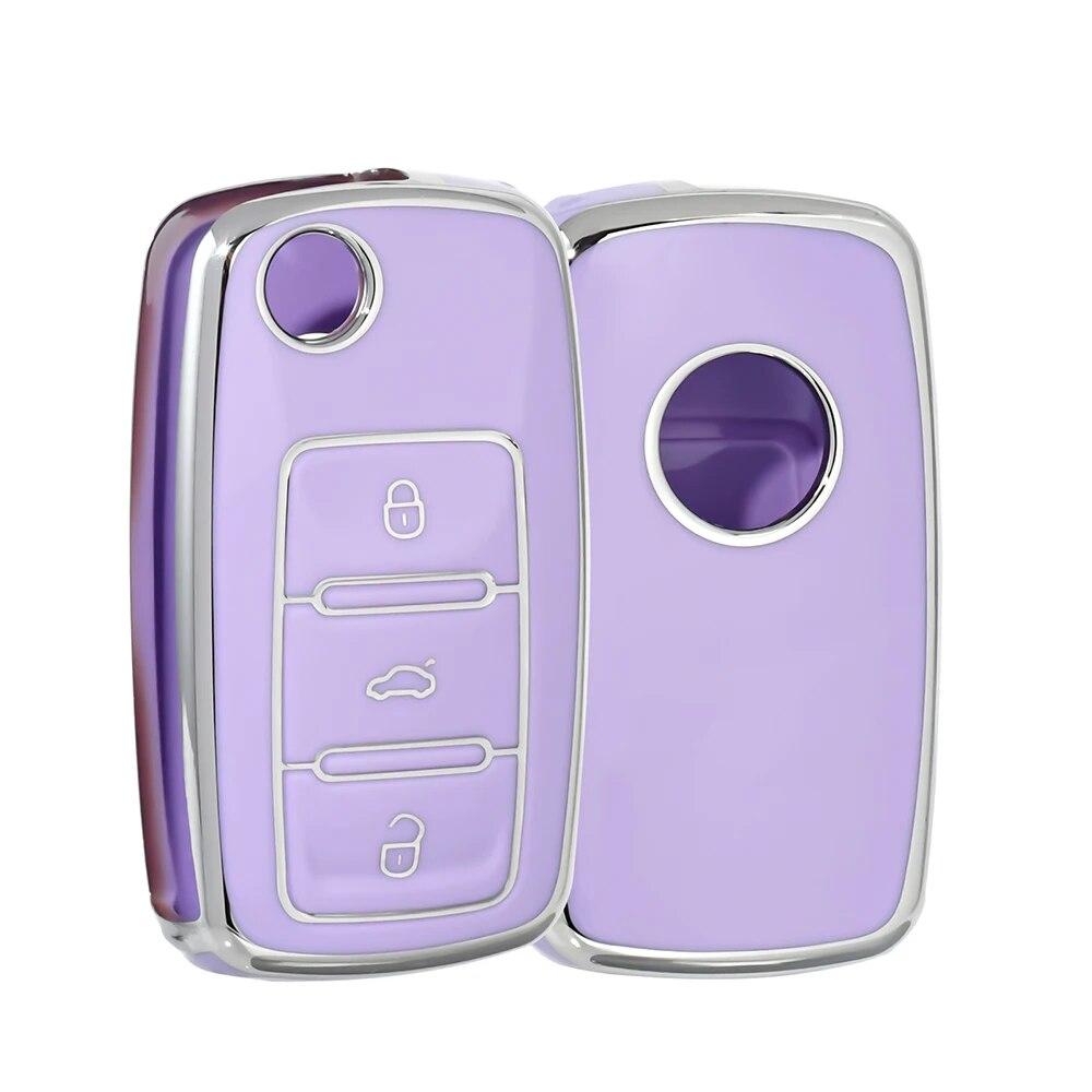 Чехол для ключей от автомобиля, брелок для ключей Volkswagen, рукава для ключей Langyi Sagitar Jetta Weiling Bora Tiguan VW, брелок для ключей от автомобиля