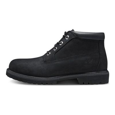 Мужские ботинки Chukka, водонепроницаемые, прочные, амортизирующие, удобные, универсальные, с широким вырезом, для отдыха на природе, черные 32085W