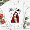 Хлопковая белая унисекс футболка в стиле Кароль Джи 'Bichota' S-45XL