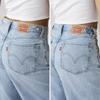 Levi's Джинсы CINCH BAGGY Мешковатые С высокой талией Свободные Прямые Женские US W25 L31