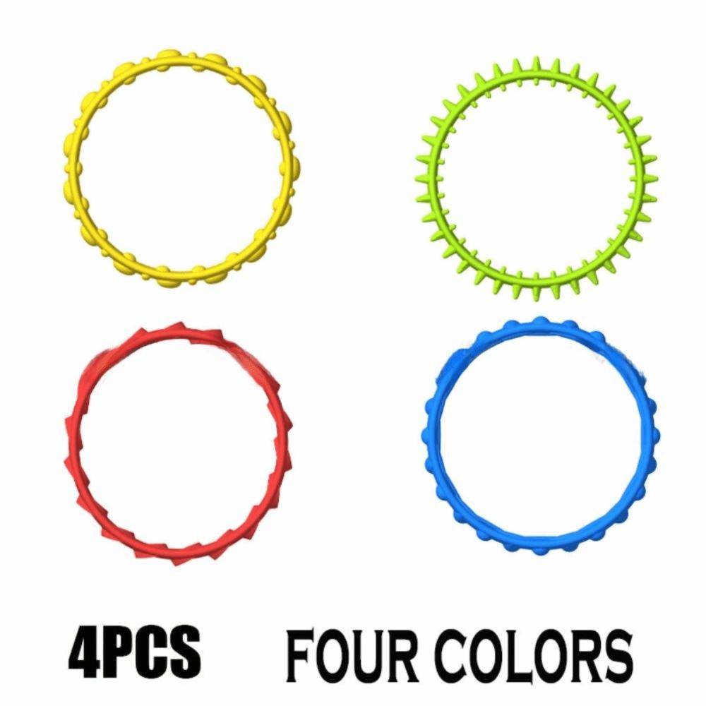 Soft Material Sensory Hand Ring Toys Flexible Design Silent Decompressors Bracelet  Home Relaxation