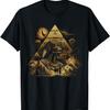 Ancient Egyptian Pyramids Aliens Space UFO Science T-Shirt