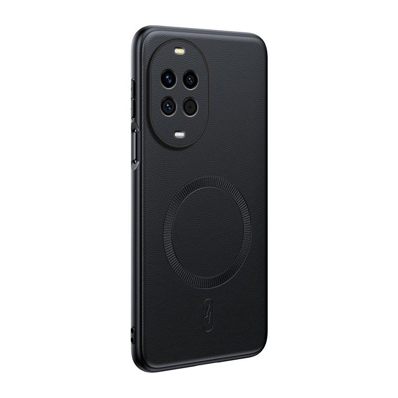 Для Huawei Nova 15 14 13 Pro Чехол Роскошный Экологичный Кожаный Задний Чехол Мягкий Премиальный Магнитный Кожаный Чехол для Телефона Ударопрочный Корпус