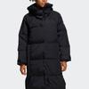 adidas Женский пуховик с капюшоном, женская верхняя одежда, черный FT2541