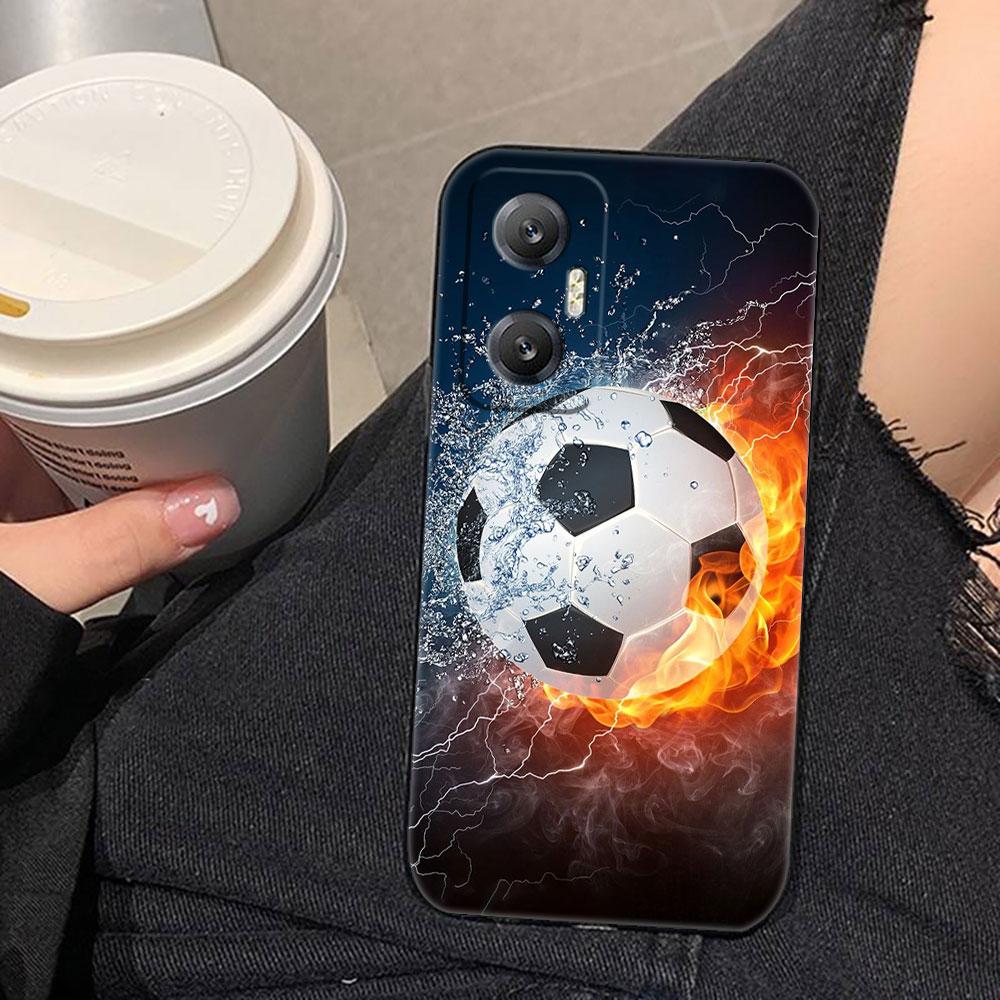 Чехол для телефона с футбольным мячом для Infinix HOT 60 50 10 10I 10S 11 12 12I 20I 20S 30I ZERO X 20 30 40 Силиконовый чехол