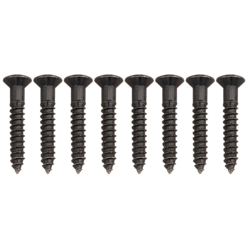 Scud Escutcheon Screws, Rear, Metric Size, 8 Pieces, Black, PS09BH