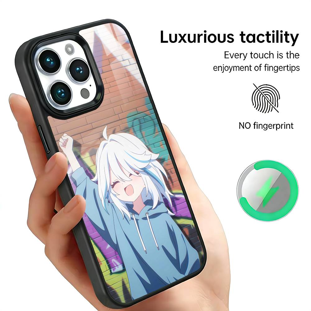 F-Furina G-Genshin I-Impact Phone Case For IPhone17 16 15 14 13 12 11 Plus Pro Max Plus Wireless Charger Cover Funda