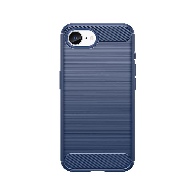 Для iPhone 16e Чехол Накладка iPhone 16e iPhone16e Capas Бампер для телефона из углеродного волокна Ударопрочный Задняя Мягкий ТПУ Чехол iPhone 16e Fundas