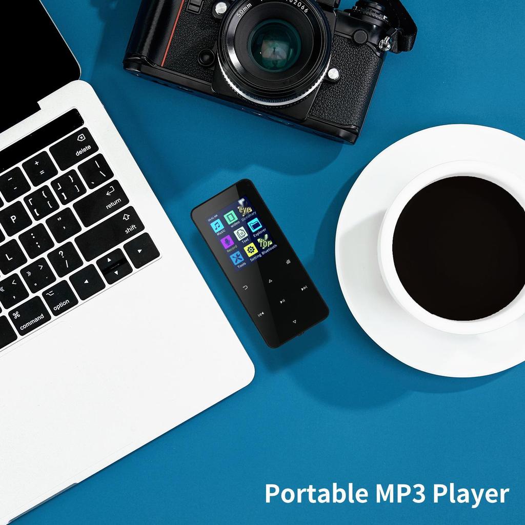 Портативный сенсорный Bluetooth MP3-плеер для студентов - Расширяемая память, Бесзвучное воспроизведение
