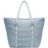 Polyester Tote Bag, Shopping Bag, Handbag Regular Women's Ice Blue Casual BA4989-363