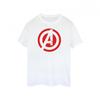 Avengers Assemble Mens Solid Logo Cotton T-Shirt