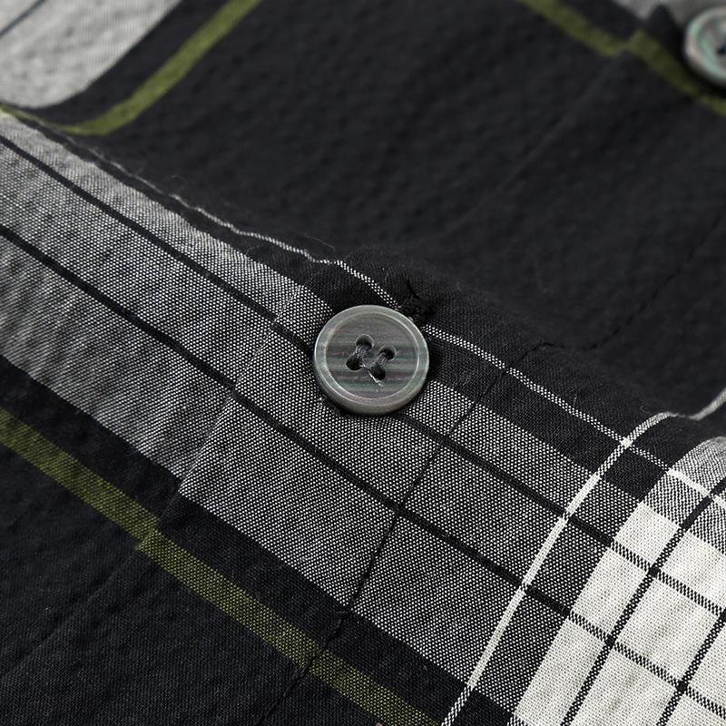 Мужская рубашка оверсайз, летняя мода, большие размеры 4XL-11XL, повседневная винтажная рубашка с коротким рукавом для мужчин, топы