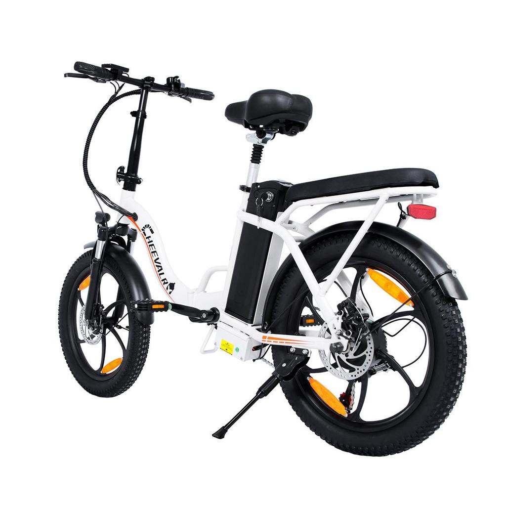 Cheevalry C16 20'' Electric Bike 250W 48V 16AH E-bike Foldable City Bike Adults