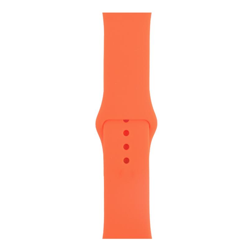 Силиконовый сменный ремешок для Apple Watch Band 44 мм, 40 мм, 42 мм, 38 мм, резиновый ремень, ремешок для часов, браслет, аксессуары для iwatch 1, 2, 3, 4, 5, 6