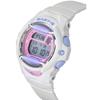 Casio Baby-G Базовые Цифровые Белый Полимерный Ремешок Кварцевые BG-169PB-7 200М Женские Часы