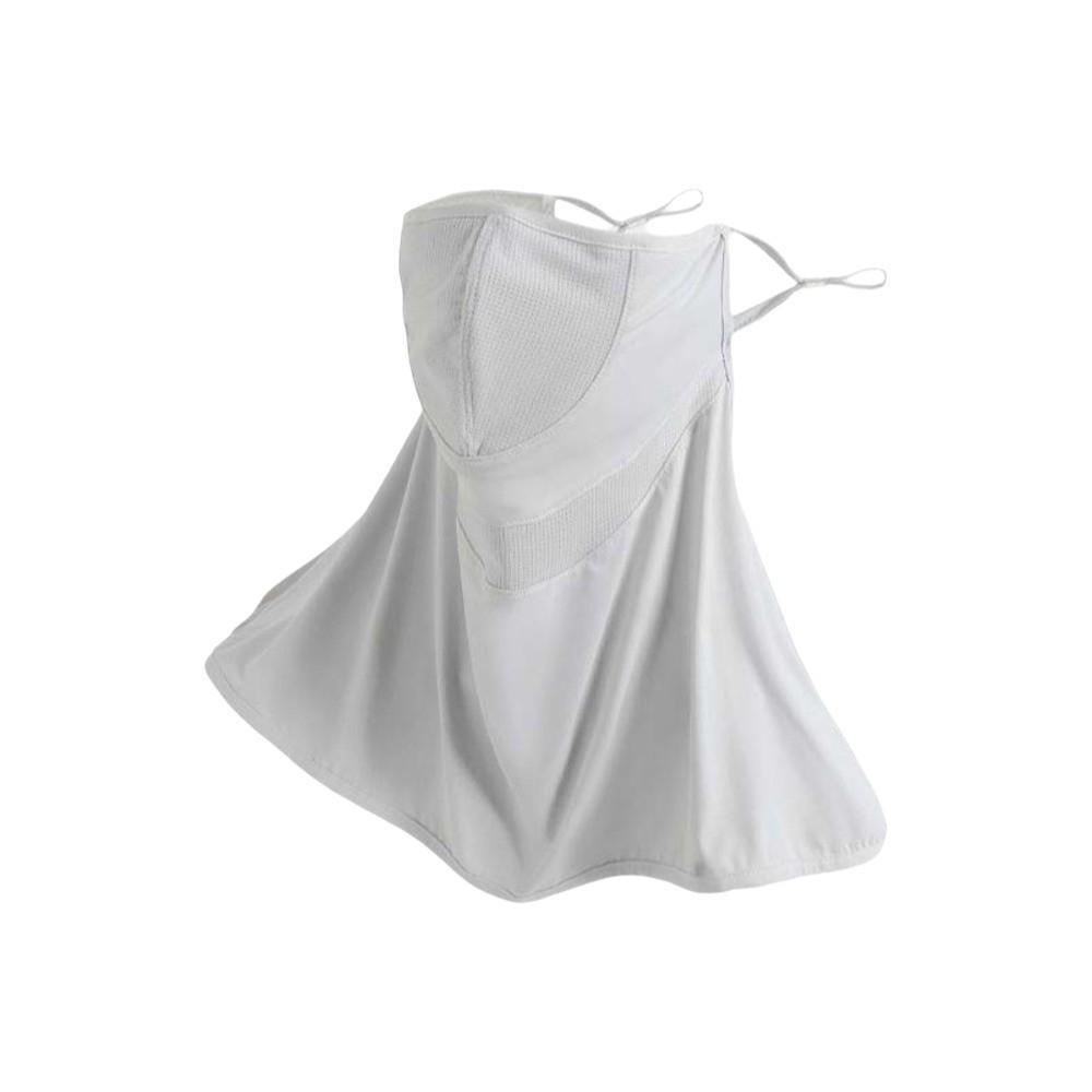 Thin Face Sun Protection Elastic Breathable Sunshade Mask Daily Neck Sunscreen Mask Women