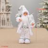 12-Inch White-Bearded Santa Claus Tabletop Christmas Decoration Ornament