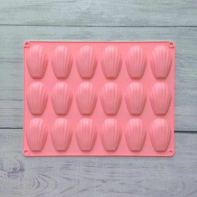 Силиконовая форма для торта в форме ракушки, шоколадное печенье, бисквит, инструменты для выпечки из силикона ручной работы