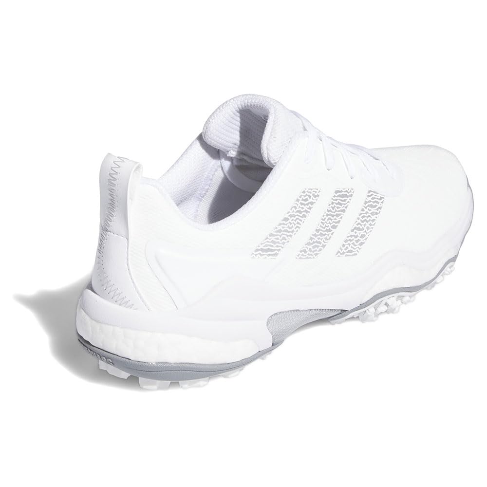 Обувь для гольфа Code Chaos 25 Footwear Two cm 2E [Adidas Golf] Мужская белая/серебристая металлическая/серая 26.0