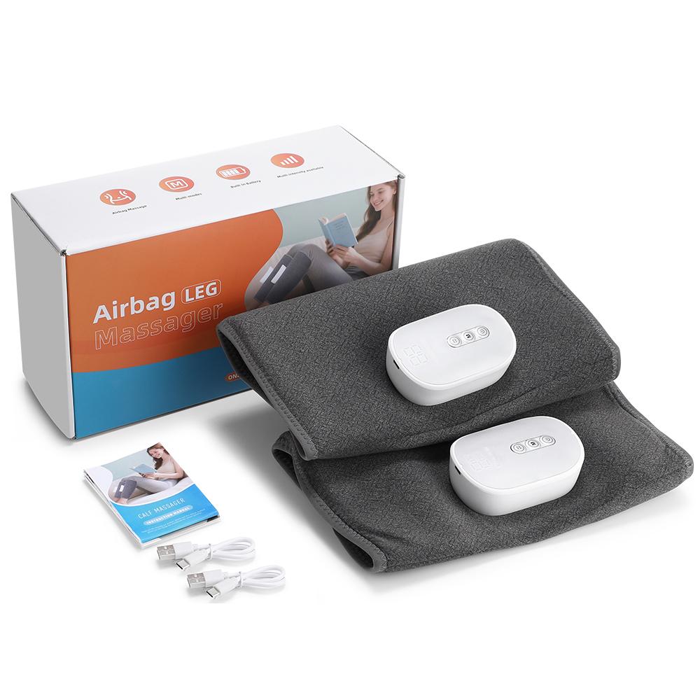 Wireless Air Pressure Calf Massager 4 Modes Eletric Leg Massage Airbag Compresstion Relax Foot Calf Muscle Relieve Fatigue