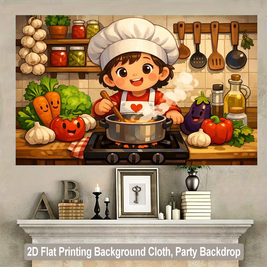 2D Flat 2D Flat Print Backdrop Banner1pc Backdrop Banner For Christmas Halloween Birthday New Year Party Decor Party Decor 2D Flat