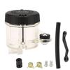Motorcycle Front Brake Fluid Reservoir Clutch Tank Oil Cup Universal for Motorbike