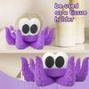 Toilet Roll Holder Cartoon Octopus Shaped Freestanding Toilet Paper Holder Tissue Storage Rack Table Decoration