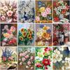 DIY Diamond Painting Flowers Diamond Art Mosaic Diamond Embroidery Rhinestone Mosaic Gift Art Home Decoration