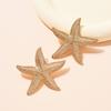 Bohemian Starfish Stud Earrings Starfish Pendant Earrings  Jewelry Accessories