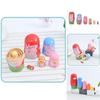 Whimsical Peppa Pig Matryoshka Doll Collection Handmade And Hand-painted