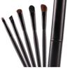 5pcs Mini Eye Makeup Brush Set Travel Portable Aluminum Bucket Eye Shadow Eyeliner Eyebrow Brush Lip Makeup