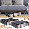 Under Bed Storage Containers Closet Organizers and Storage Bins Foldable Underbed Storage Bags for Blanket Comforter Linen Sheet