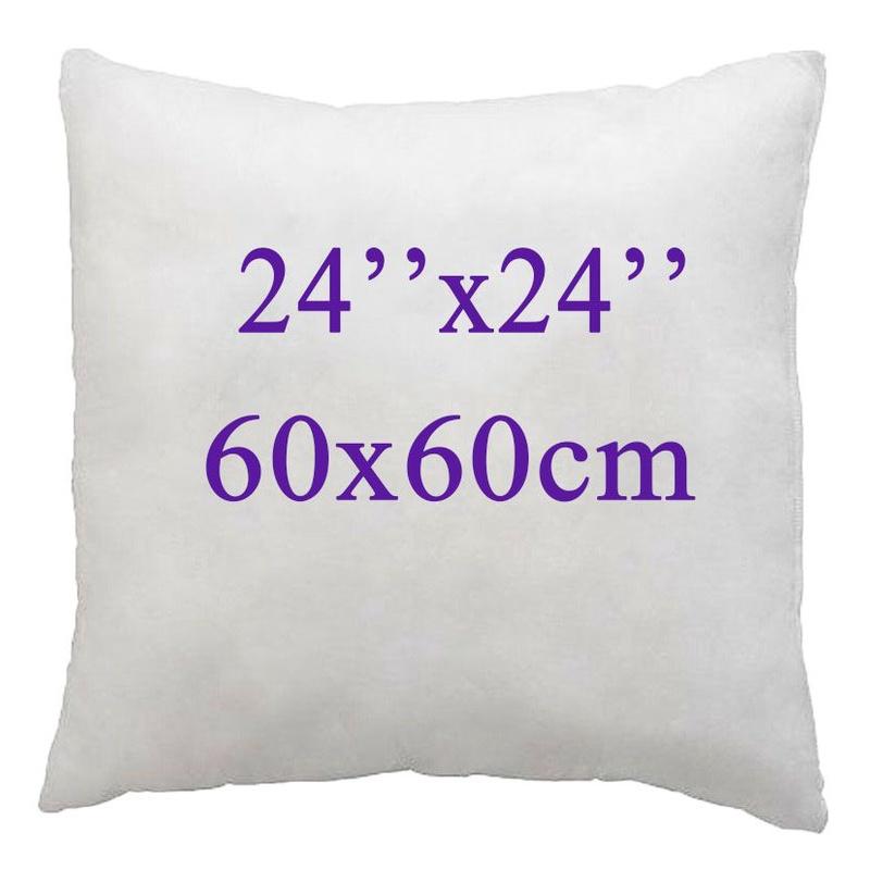 Luxurious Polyester Hollowfiber Cushion Inner Pads With White Cover For Ultimate Comfort