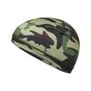Custom Logo Digital Printing Plain Cycling Running Sport 3D Embroidery Breathable Mesh Wave Motorcycle Helmet Liner Cap Hat