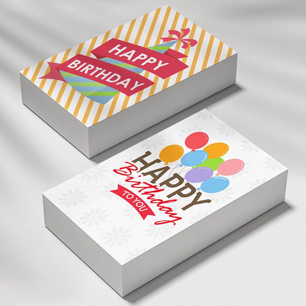Party Decoration Gift Wrapping Cartoon Animal Message Postcard Happy Birthday Cards Greeting Labels