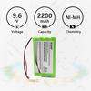 (2-Pack) 9.6V 2200mAh 239180 Ni-MH Battery Replacement for OTC Genisys Scan Tool, Mac Mentor, Matco Determinator, Cornwell TechForce, Solarity