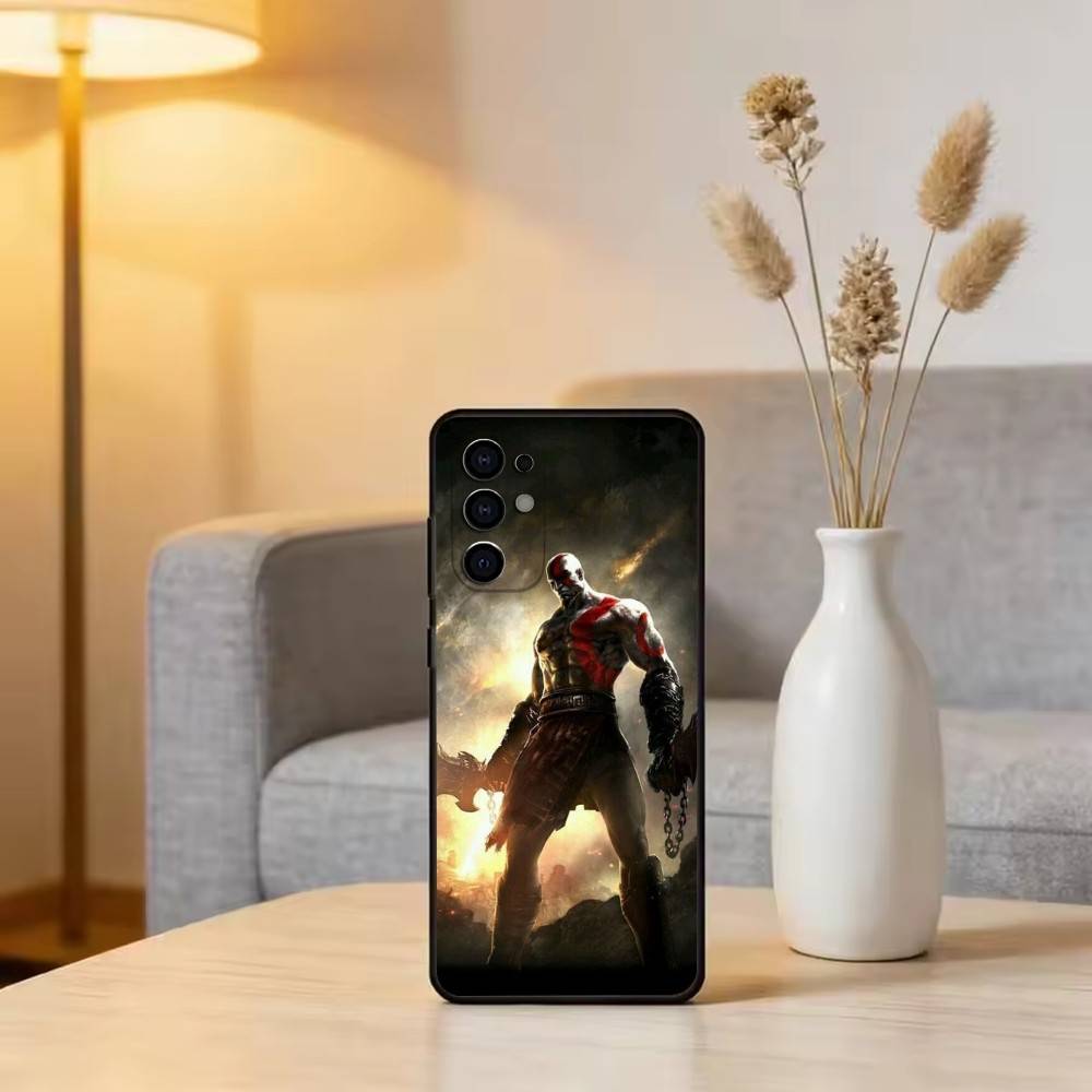 G-Gladiator W-War K-Kratos Чехол для телефона Samsung S25, S24, S21, S22, S23, S30, Ultra, S20, Plus, Fe, Мягкий силиконовый черный чехол
