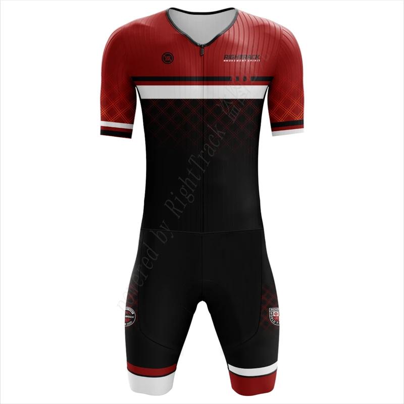 ProTeam Uniforms Triathlon Trisuit World Championship Short Sleeve Colorful Skinsuit Swimming Cycling Running Apparel