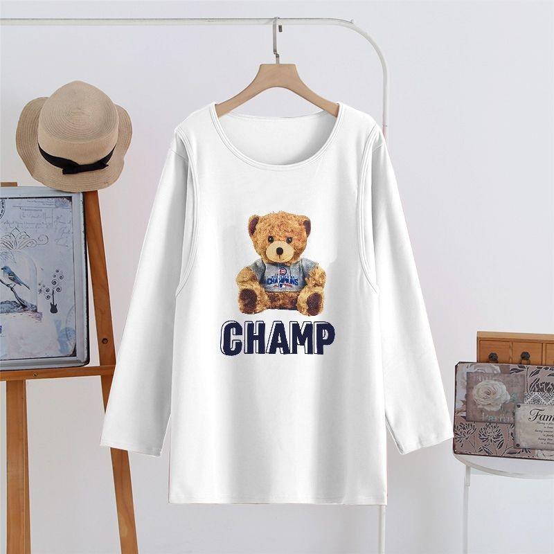 Топ для кормящих с длинным рукавом для беременных - Стильная весенне-осенняя одежда для мам в послеродовой период и кормящих грудью