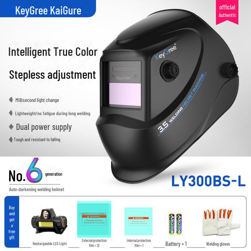 Head-Mounted Flip-Up Welding Mask for Arc Welding - Anti-Glare Protection