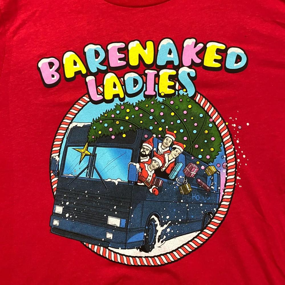 Футболка унисекс Barenaked Ladies Band Merry Christmas And Gift For Fan S to 5XL