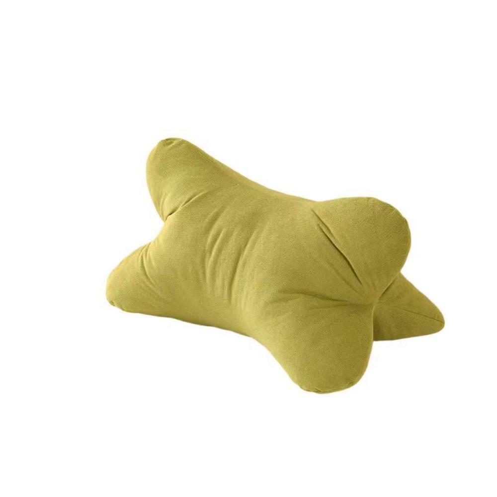 PP Cotton Filling Bone Shape Cervical Support Pillow 3D Lumbar Pillow Neck Headrest Pillow Adults