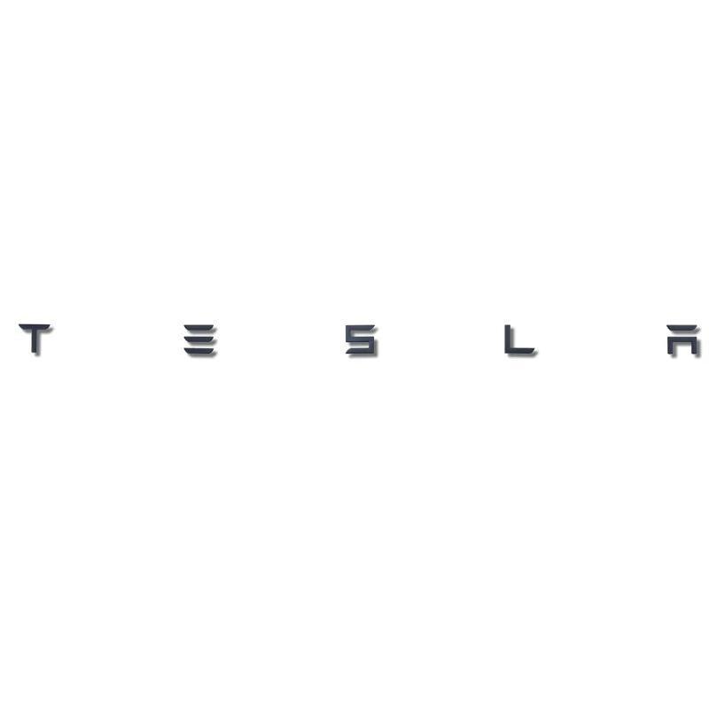 Phbvg5 для бэкенд-меток Tesla, меток для автомобилей MODEL/3/S/X, задних буквенных меток и гальванизированных автомобильных меток с чернеными логотипами