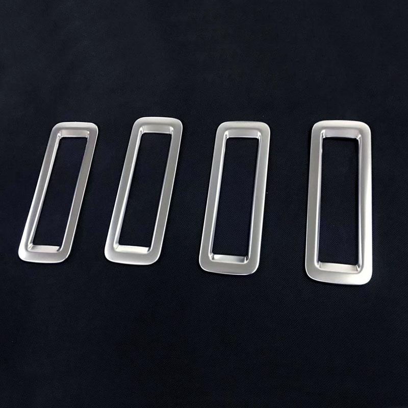 Для Toyota Voxy Noah R80 2014-2018 ABS матовая крыша задний кондиционер кондиционер AC вентиляционная розетка наклейки Декор Плесень планки