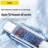 Pisen USB To Type-C Fast Charging Cable for Huawei and iPhone Models
