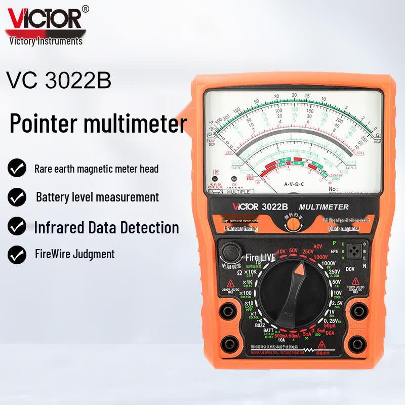 VICTOR VC3022B Analog Multimeter (CN version)