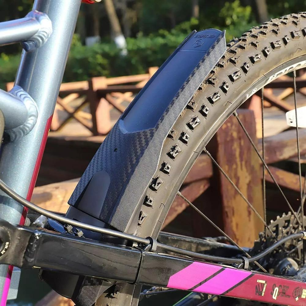 2Pcs Hard Shell Cycling Mudguard Front Rear Tyre Bicycle Fender Durable Mud Guard Mountain Bike